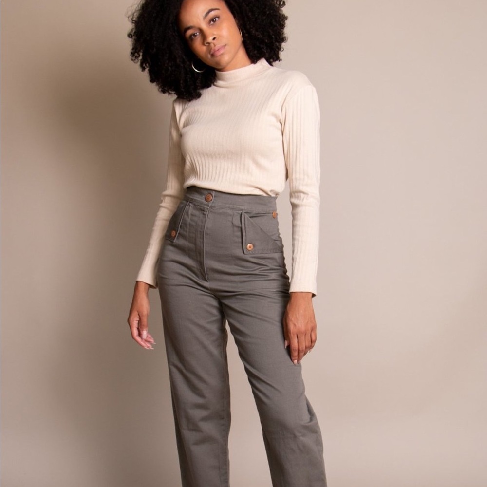 Ilana Kohn Georgie Top in Toast. Size XSmall. Orig. $208